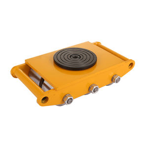 JINGEER 8 ton 6-wielige roestvrijstalen platformwagen met PU wielen en rolwielen voor gereedschap. - Product Image 2