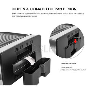 Roaster Double-Layer Electric <strong>Grill</strong> Barbecue Stove Non-stick Household Electric Baking <strong>Pan</strong> - Product Image 6