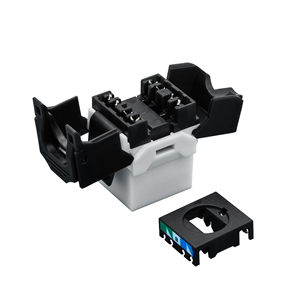 Short Body Unshielded Toolless UTP CAT6 <strong>Jack</strong> 180 Degree Keystone <strong>Jack</strong> <strong>RJ45</strong> Module - Product Image 4