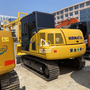 Mini-pelleteuse KOMATSU PC70 d'occasion de 7 tonnes avec composant moteur central Roulement de pompe à engrenages d'occasion à bas prix pour la construction urbaine - Product Image 5