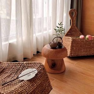 Sgabello a Forma <span class=keywords><strong>di</strong></span> Tronco d'Albero Naturale, <span class=keywords><strong>Tavolino</strong></span> a Fungo, Tavolo per Piante in <span class=keywords><strong>Legno</strong></span> Naturale, Sgabello Statua da Esterno - Product Image 2