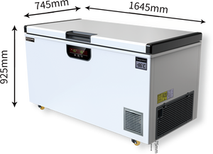 Compressore Commerciale a Temperatura Singola in Acciaio Inox 304 con Rivestimento Interno Integrato ad Arco 428L Ultra-Basso -30C -65C - Product Image 4