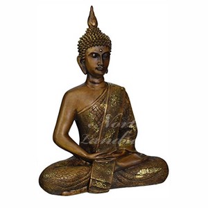 Estatua de Buda <span class=keywords><strong>Zen</strong></span> personalizada para jardín, estatua de Buda tailandés de meditación religiosa de bronce grande, precios de escultura - Product Image 4