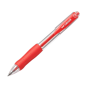ปากกาลูกลื่นแบบกด Uni Laknock SN 100 Series หัว 0.5 มม. 0.7 มม. หลายสีให้เลือก หมึกสีดำ หมึกสีแดง หมึกสีน้ำเงิน - Product Image 2