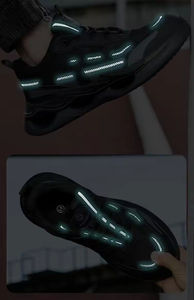 Botas de trabajo resistentes al desgaste para obras de construcción, ropa de trabajo, zapatos deportivos impermeables y antideslizantes para senderismo para hombres - Product Image 3