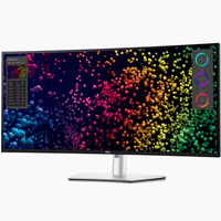 Monitor Gaming De-ll Original U4025QW 40 inci Hitam-IPS 5120x2160(5K) 120Hz 450cd/m² 8ms Komputer PC Kantor Bisnis