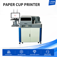 Machine d'impression numérique pour gobelets en papier, équipement industriel pour la personnalisation de la marque, solution de fabrication d'emballages, imprimante à encre comestible