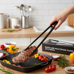 Linea nera pinze multiuso scatola di utensili da 144 prodotto - Product Image 3