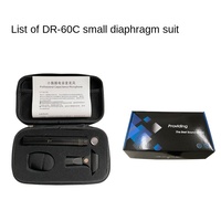 Microphone d'instrument de chœur avec fonction d'annulation du bruit, petit diaphragme, capteur capacitif, connecteur XLR en métal, microphone filaire