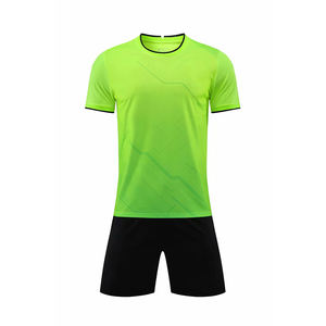 Ademend Voetbalshirt Met Korte Mouwen Voor Heren, Snel Droog Teamuniform Training En Trainingspak Voor Volwassenen - Product Image 2