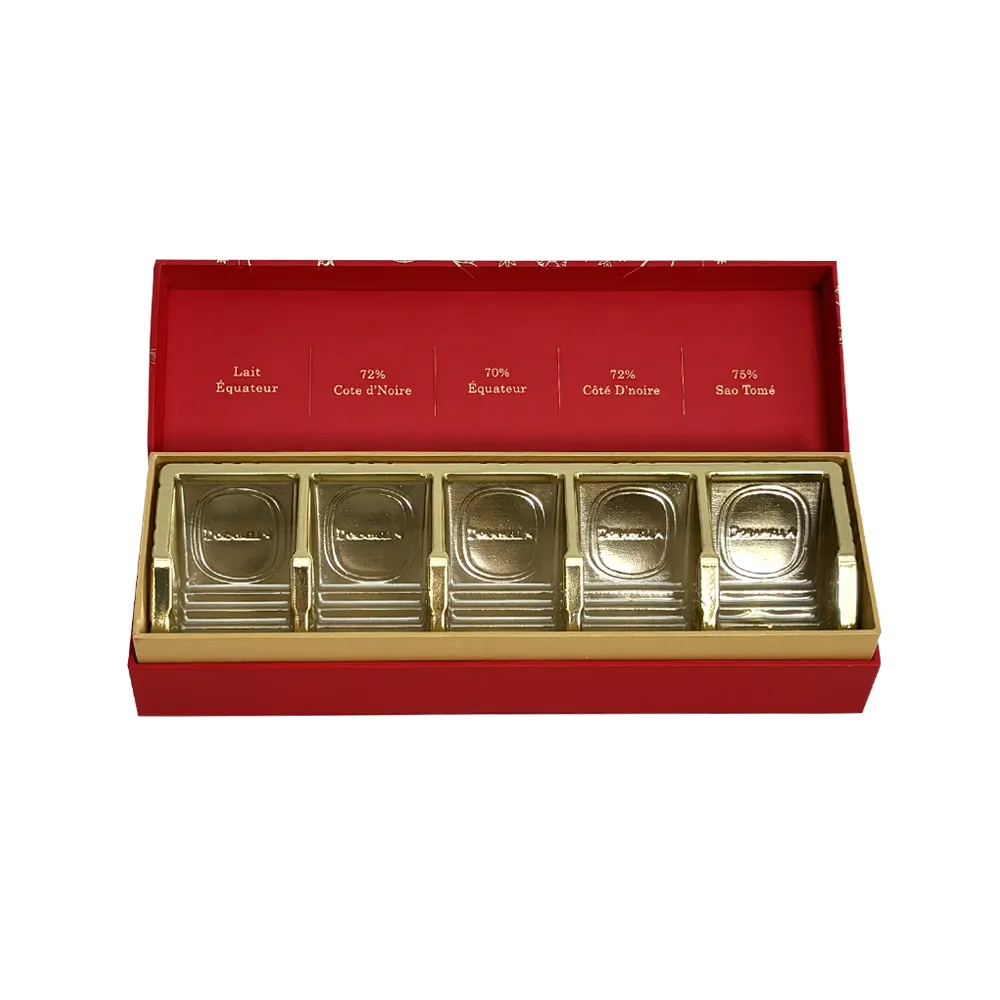 Luxuriöse kundenspezifische Papierverpackungsbox für Schokolade-Keks Macaron Aufbewahrung von Macaron als Geschenkbox