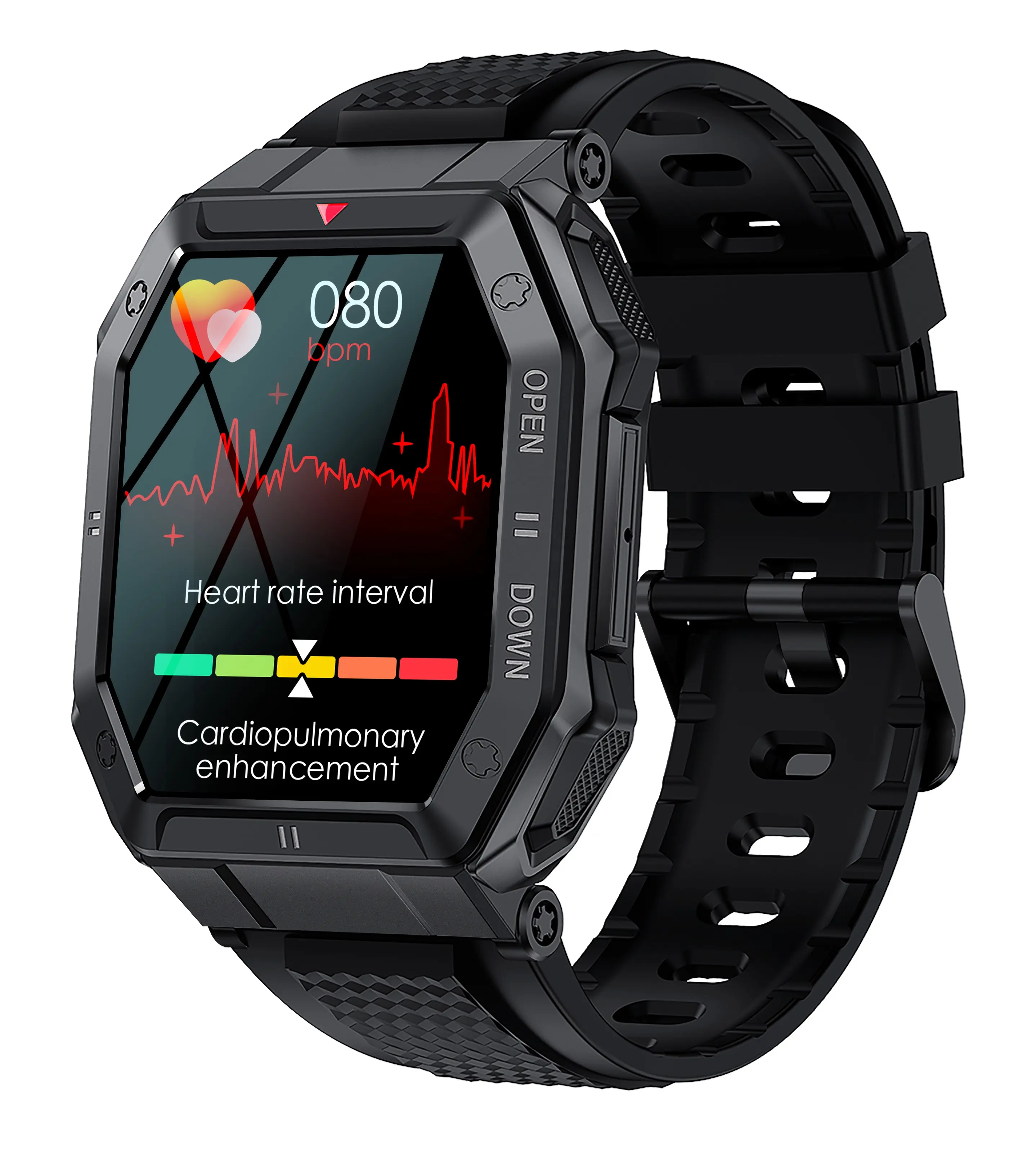 2023 New Fashion K55 Smartwatch for Android IOS with Heart Rate Watch IP68 Waterproof Fitness Tracker Multiple sport modes