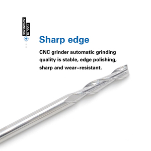 4*22 Flat <strong>End</strong> <strong>Mill</strong> 2 Flute Spiral Milling Cutter Two Flute CNC Engraving Bit for Wood MDF <strong>Carbide</strong> Tool Endmill 4mm - Product Image 3