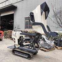 YUANXING Shandong Meistverkaufter Mini-Raupendumper 500Kg Selbstladender Mini-Raupenkipper