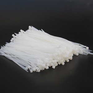 Attaches de câbles en nylon Huayang 2,0 mm blanches, autobloquantes, qualité industrielle, résistantes au feu V1 - Product Image 1