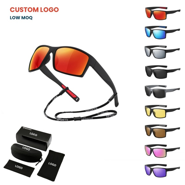 Customizable Fashionable Sports Sunglasses for Outdoor Activities-Photochromic Fishing Running Racing Polarized Comfortable