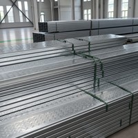 Plaque de plancher métallique sans béton avec surface gaufrée pour systèmes de planchers d'ateliers et d'entrepôts industriels