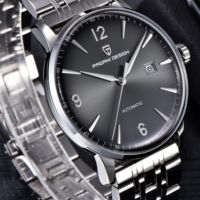 Nouvelle montre automatique mécanique PAGANI DESIGN PD1832, montre de sport en cuir avec date, étanche, simple, cadeau pour homme