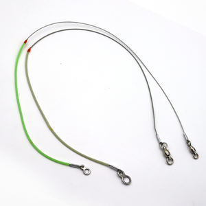 <span class=keywords><strong>Ligne</strong></span> <span class=keywords><strong>de</strong></span> pêche en <span class=keywords><strong>acier</strong></span> à 49 brins <span class=keywords><strong>de</strong></span> 30 cm et 50 cm, résistante, pour la pêche en <span class=keywords><strong>mer</strong></span>, avec émerillons et agrafes, équipement <span class=keywords><strong>de</strong></span> pêche - Product Image 1