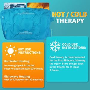 Perlengkapan terapi rehabilitasi lutut betis siku terapi cedera kompresi lutut bahu siku Gel medis bungkus es - Product Image 5