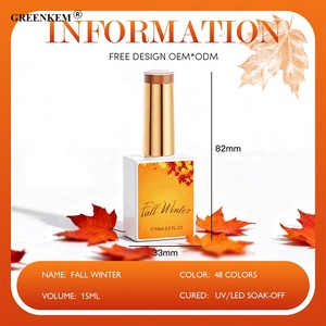 Esmalte de <span class=keywords><strong>Uñas</strong></span> en <span class=keywords><strong>Gel</strong></span> de 48 Colores, 15 ml, <span class=keywords><strong>con</strong></span> Logotipo Personalizado, Libre de TPO y HEMA, Esmalte de <span class=keywords><strong>Uñas</strong></span> en <span class=keywords><strong>Gel</strong></span> UV LED de Otoño-Invierno - Product Image 6