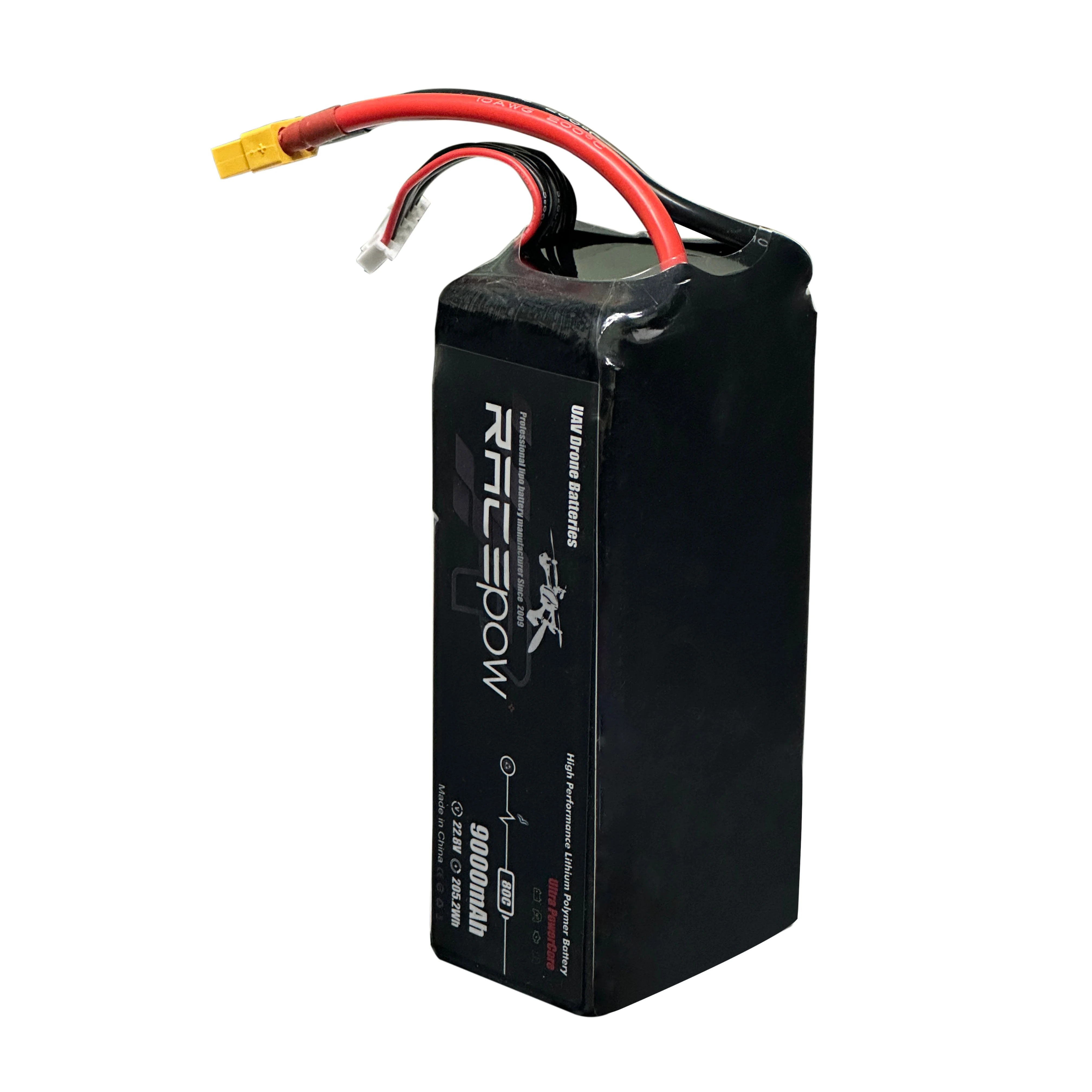 Racepow 9000mAh 6s1p 22,8 V 80C Lipo аккумулятор для Дронов аксессуары