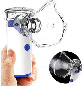 Phổ biến bé Ống hít xách tay máy phun sương y tế cầm tay lưới máy phun sương siêu âm với pin sạc - Product Image 1