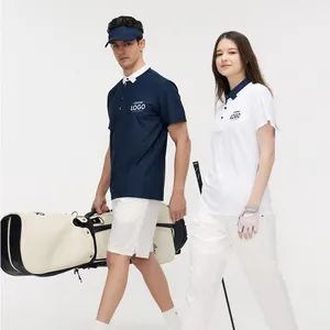 Mode Heren Poloshirt Snel Droog Ademend Slank Hardloopfit Tops T-Shirts Heren Sport Fitness Tennis Golf Poloshirts