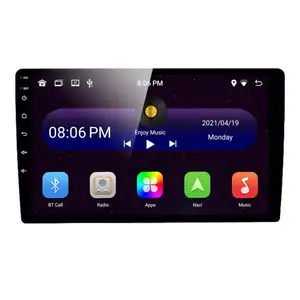 Desain Baru 9 Inci Mobil Radio 1 Din Android Mobil DVD Player Grosir Cerdas Build-In GPS Mobil Stereo