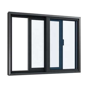 <span class=keywords><strong>Fenêtre</strong></span> coulissante en aluminium anti-ouragan, à double vitrage à rupture de pont thermique, écoénergétique, pour cuisine et maison - Product Image 1