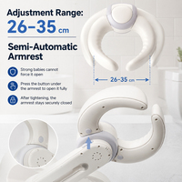 Support de bain mural pliable SUNNUO pour enfants avec 4 ventouses – Idéal pour le bain et le change de couches des bébés de 1 à 3 ans