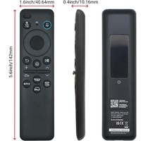 Nouvelle télécommande vocale Bluetooth rechargeable USB-C BN59-01432A TM2360E compatible avec les téléviseurs intelligents Samsung Neo QLED 8K 2023-2024