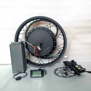 19Inch Elektrische Fiets 8000 Watt Naaf Motor E Fiets Elektrische Kit