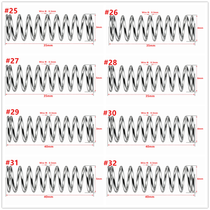 Ressort hélicoïdal de compression en acier inoxydable 304 de 0,3 mm, fabrication sur mesure, antirouille, petit ressort hélicoïdal, ressort en fil métallique OEM - Product Image 5