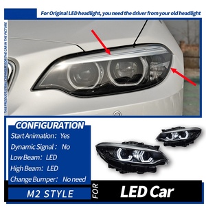Applicable aux modèles BMW Série <span class=keywords><strong>2</strong></span> F22/F23 de 2014 à 2021, phares en forme de cuillère 218220M2 "Thunderbolt", ensemble LED complet haut de gamme - Product Image 4