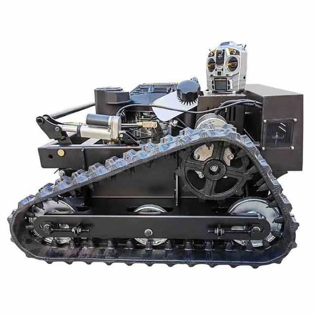 RCM Remote Control Lawn Mower Wholesale Crawler Lawn Mower Grass Remotd Cortador De Grama Controlado Remotamente