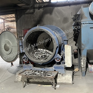 Granigliatrice Automatica a Tamburo Rotante con Turbina, per Granigliatura a Graniglia d'Acciaio, con Riduttore ad Alta Capacità per Superfici Metalliche - Product Image 6