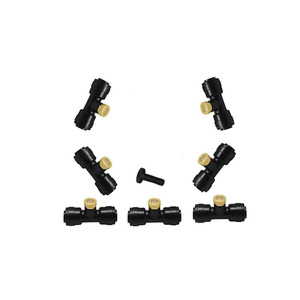 Aangepaste 1/4 Inch Vernevelmondstuk T-Messing Multi-Poort Connector Voor Buitenkoelsystemen - Product Image 5