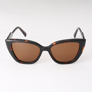 Gafas de sol de ojo de gato para mujer, montura completa de tortuga, protección UV400, protección solar, para adultos, en stock, gafas de sol de acetato - Product Image 2