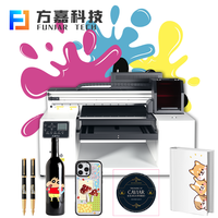 Impresora Plana UV Multifuncional 5060 - Impresión UV de Ultra Precisión, Colores Vívidos en Diferentes Sustratos
