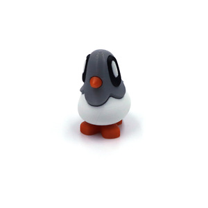 Blob Pigeon Magnetic Foot <b>Mini</b> Desktop Decor 3D <b>Printed</b> Irregular Shape Office Accessory - Product Image 5