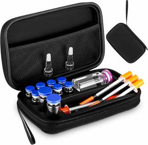 Étui de transport d'insuline pour diabétiques, grande capacité, couleur, taille et logo personnalisés, en EVA, étanche, antichoc, léger, pour le stockage des peptides - Product Image 2