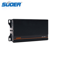 Suoer CU-80.4 petite taille 190*100*46mm gamme complète amplificateur de voiture amplificateurs de voiture 4 canaux 12v classe D ampli de voiture