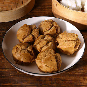 Vente en gros Petit pain vapeur surgelé dessert créatif Aliments nutritifs pour le petit déjeuner Collation chinoise Fleurs surgelées <span class=keywords><strong>Chignon</strong></span> cuit à la vapeur avec cassonade - Product Image 5