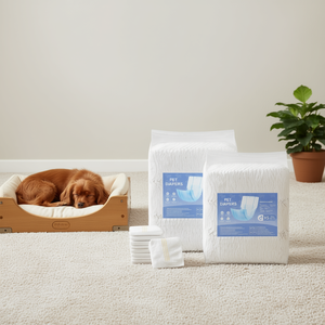 Couches jetables pour chiens mâles XS, super absorbantes, pour chiens adultes, 144 unités - Product Image 2