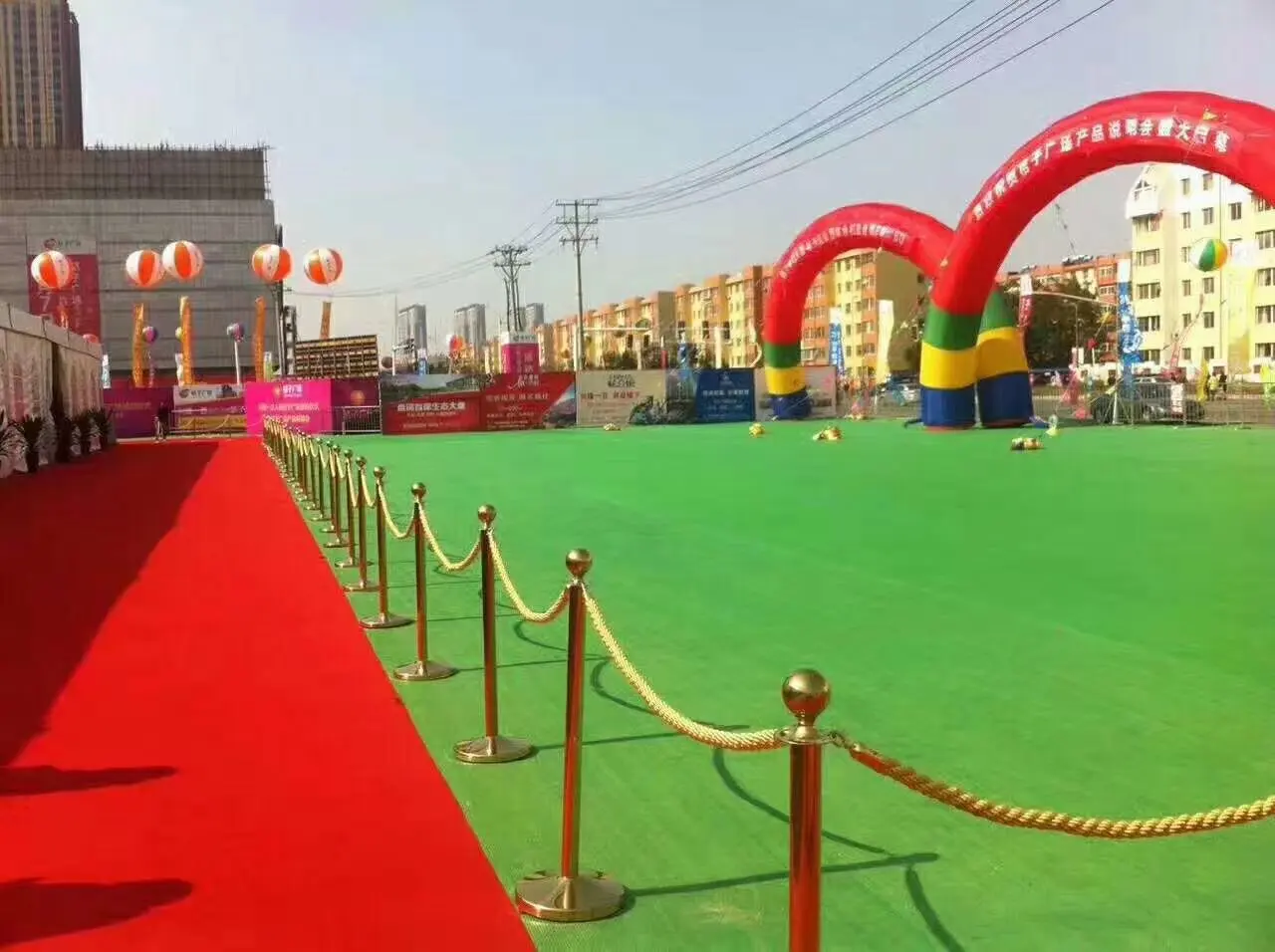 Red Carpet Sự Kiện Đảng Giải Thưởng Đêm Rope Stanchion Barrier Và Rope Set