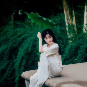 S-3517 Foglie di Loto Artificiali in Plastica per Decorazione di Laghetti e Fontane, Vendita Diretta dalla Fabbrica - Product Image 4