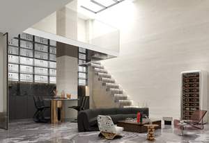 Losas Grandes de Mármol <span class=keywords><strong>Santoro</strong></span> para Decoración del Hogar, Mesa de Comedor, Cocina, Baño, Encimeras de Piedra Natural - Product Image 4