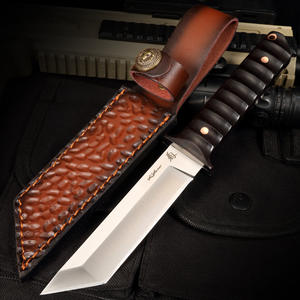 हॉट सेलिंग छोटे फिक्स्ड ब्लेड चाकू ड्रैगन हड्डी एकीकृत पोर्टेबल स्व-रक्षा बहु-कार्यात्मक - Product Image 2