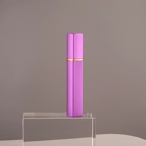 Botella de Perfume de Vidrio de Alta Calidad, Vacía, Recargable, de 12 ml, con Atomizador de Bomba - Product Image 4